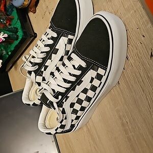 Platform old skool vans